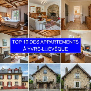 Top 6 des Appartements à Yvré-lʼÉvêque
