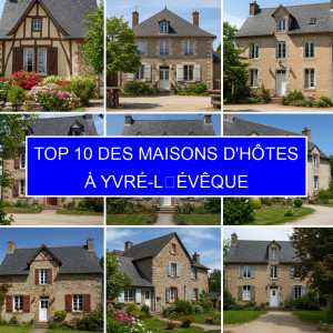 Top 1 des Maisons d'hôtes à Yvré-lʼÉvêque