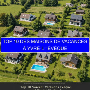Top 10 des Maisons de vacances à Yvré-lʼÉvêque