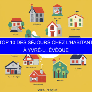 Top 2 des Séjours chez l'habitant à Yvré-lʼÉvêque
