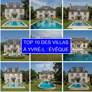 Top 7 des Villas à Yvré-lʼÉvêque